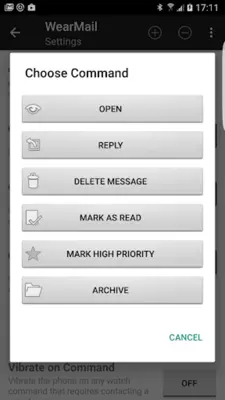 WearMail for Android Wear android App screenshot 2
